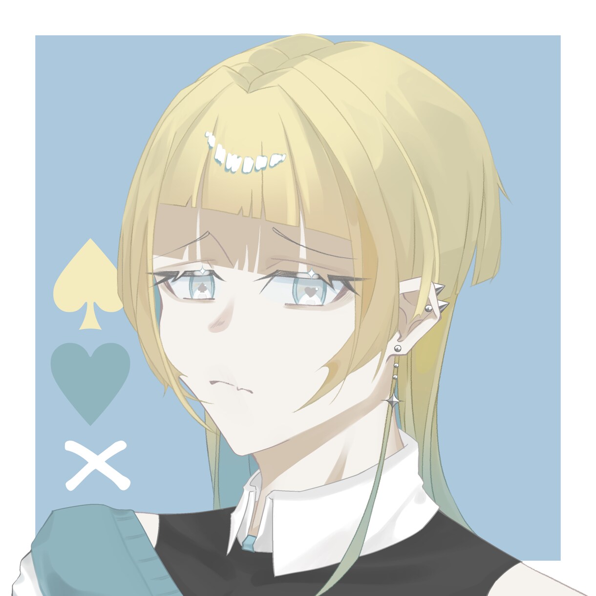 アイコン～立ち絵まで描きます 色素薄め暗めの雰囲気が得意！！ イメージ2