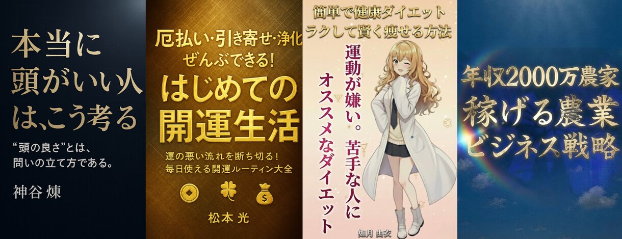 電子書籍代行制作いたします 打ち合わせだけで表紙から出版までお任せ！ イメージ2