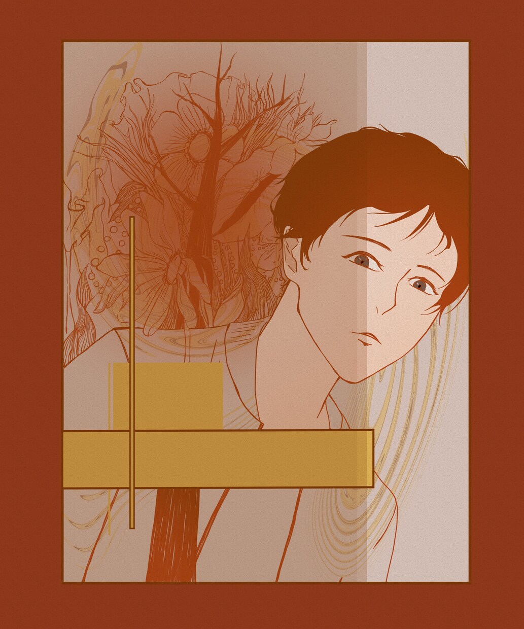 イラスト描きます シンプルな絵やデザイン的な絵の構成を得意としています。 イメージ2
