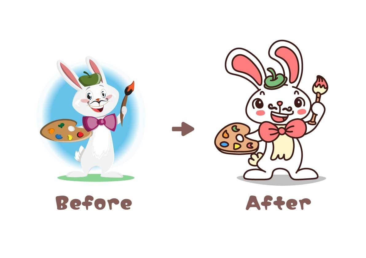 キャラクターを可愛くリデザイン。絵本作家が描きます あなたが描いたイラストでも大丈夫♪ イメージ2