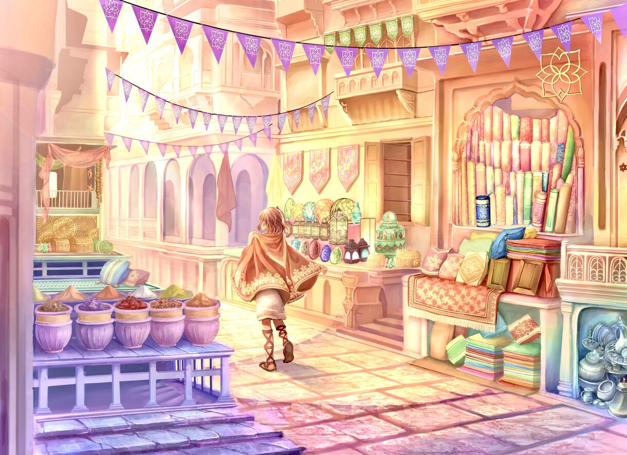 イメージに沿った世界観の背景をお描きします キャラクターにも背景にもこだわりたい方へ イメージ2