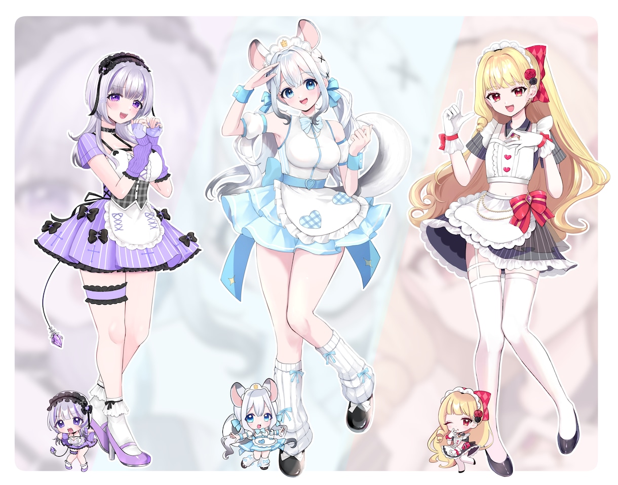 萌系【かわいい美少女】描きます 細かいヒアリングで必ずお望み以上のものを！男性も得意です イメージ8