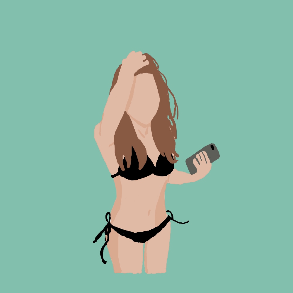 思い出の写真をイラストにします 海外風シルエットアートでお描きします イメージ1