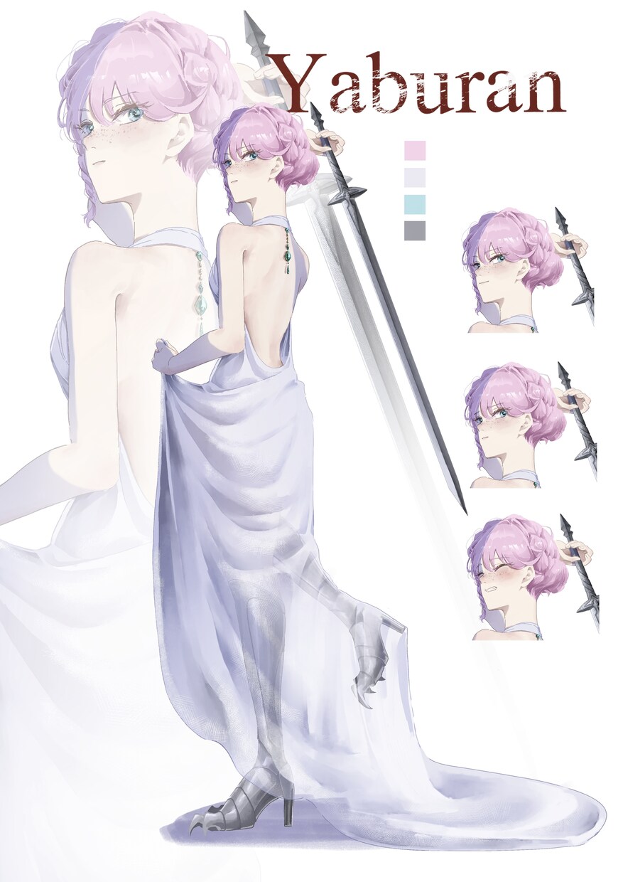 キャラクターの立ち絵を制作します 表情差分含めて一律6000円で承ります イメージ1