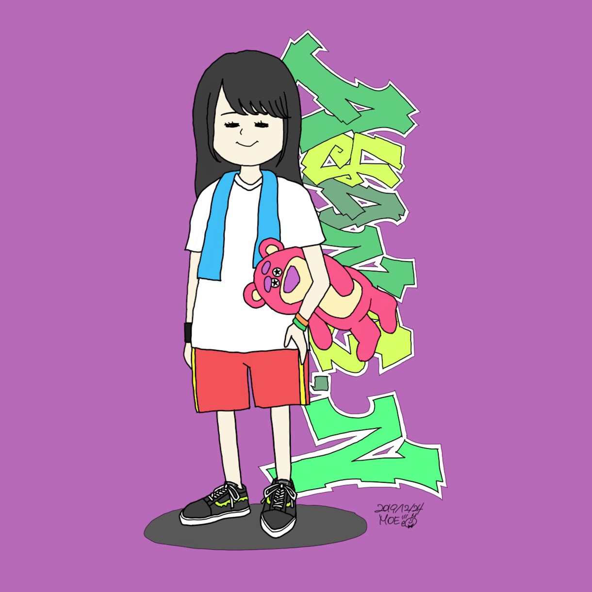 キャンペーン中！！かわいい似顔絵描きます 自分用、ご家族・お友達へのプレゼントにも！ イメージ9