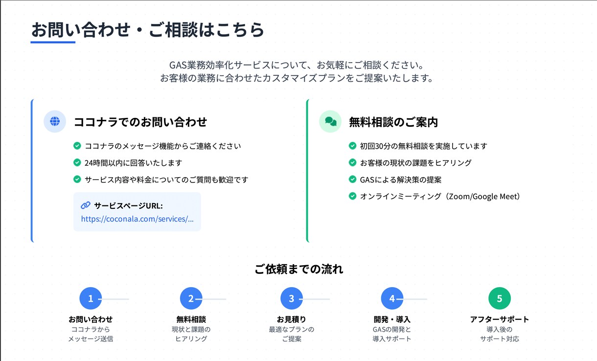 Notion連携も！GASでの業務効率化請負います お客様目線の丁寧なヒアリングで業務/作業効率化 イメージ8