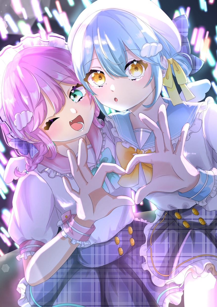 SNS向けアイコンお描きします かっこかわいい女の子&男の子のアイコンイラストをお描きします イメージ1