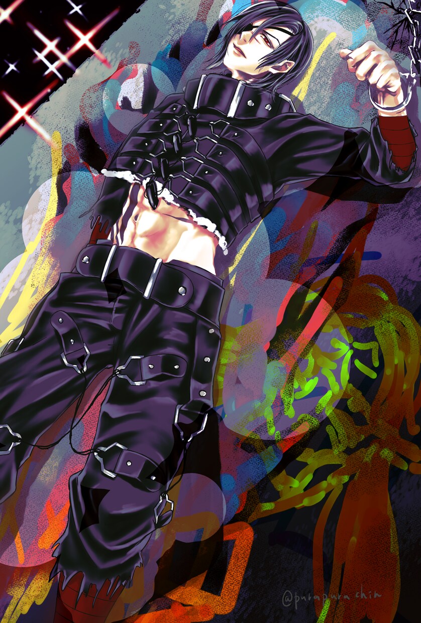 色気ある厚塗り一枚絵作成します BL等ジャンル自由！大人っぽい雰囲気のイラスト描きます！ イメージ1