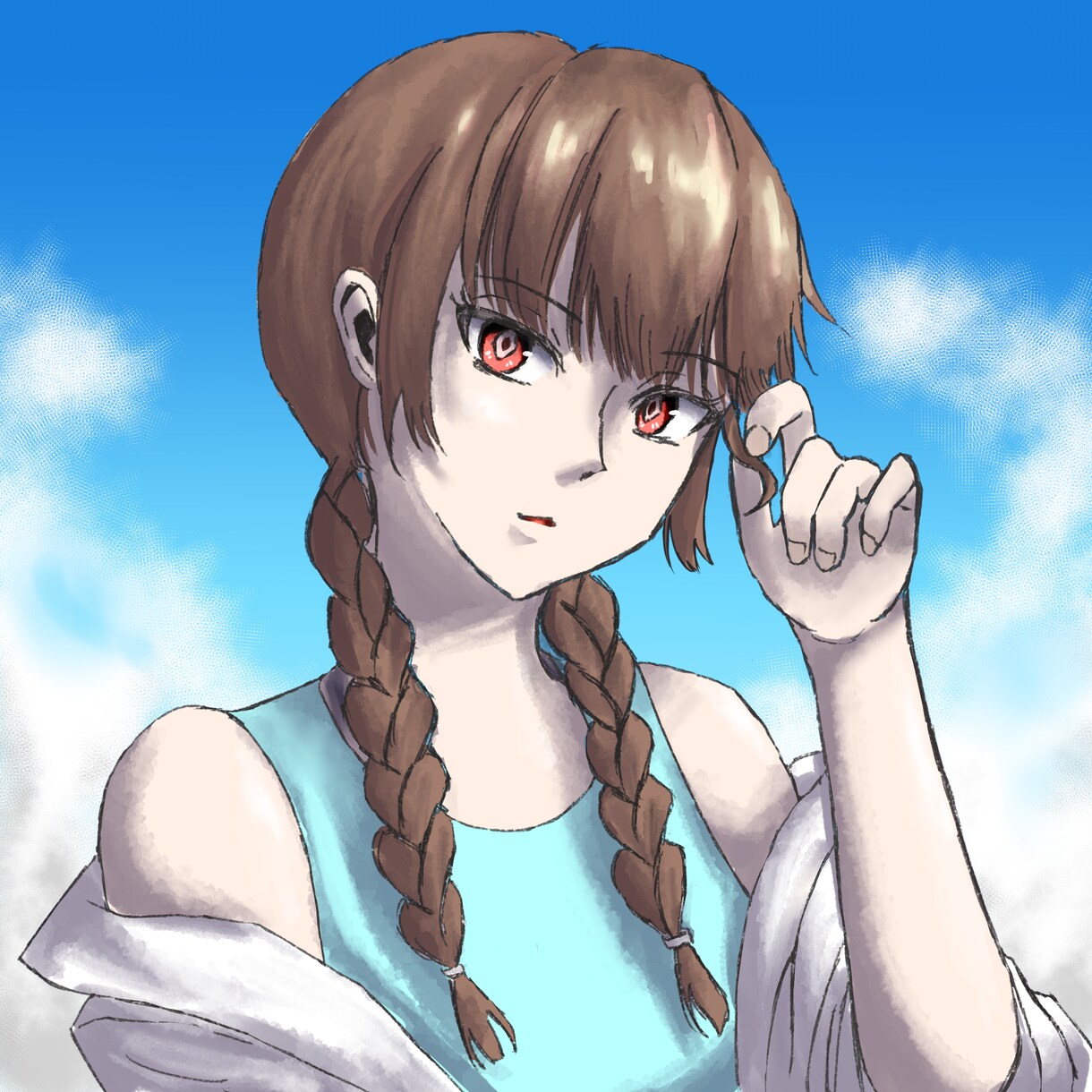 アナログ水彩のようなタッチでイラストを描きます SNSアイコンやヘッダーに！淡いイラストを描きます！ イメージ1