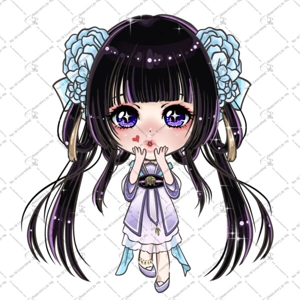 商用利用可SDキャラ描きます あなたの立ち絵をポップで可愛いミニキャラにします イメージ1