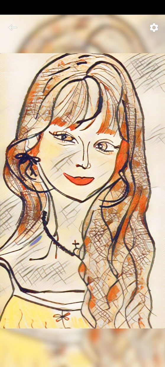 大切な方の似顔絵、メッセージカードを描きます ナチュラルな似顔絵メッセージカード イメージ4