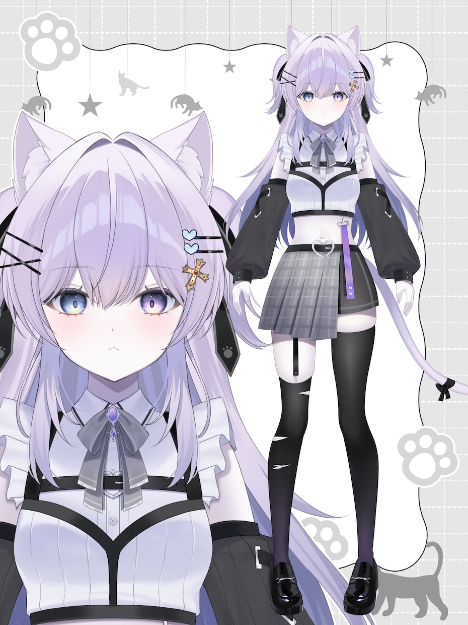 Vtuberキャラデザ・モデリング全て制作します 男性女性キャラどちらも得意です♪イラストのみモデリングのみ可 イメージ5