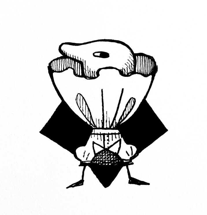 白黒調の落ち着いたアイコン描きます かわいい、クール、しっとり…ご希望に応えるモノトーンアイコン イメージ6