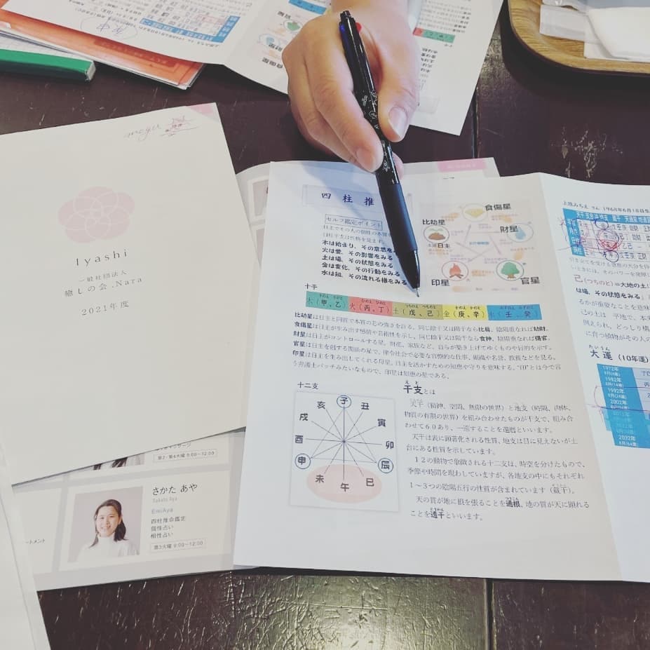 四柱推命で、あなたらしく生きるお手伝いをします 他人軸でない　自分軸でもない　自然軸で生きていく！ イメージ5