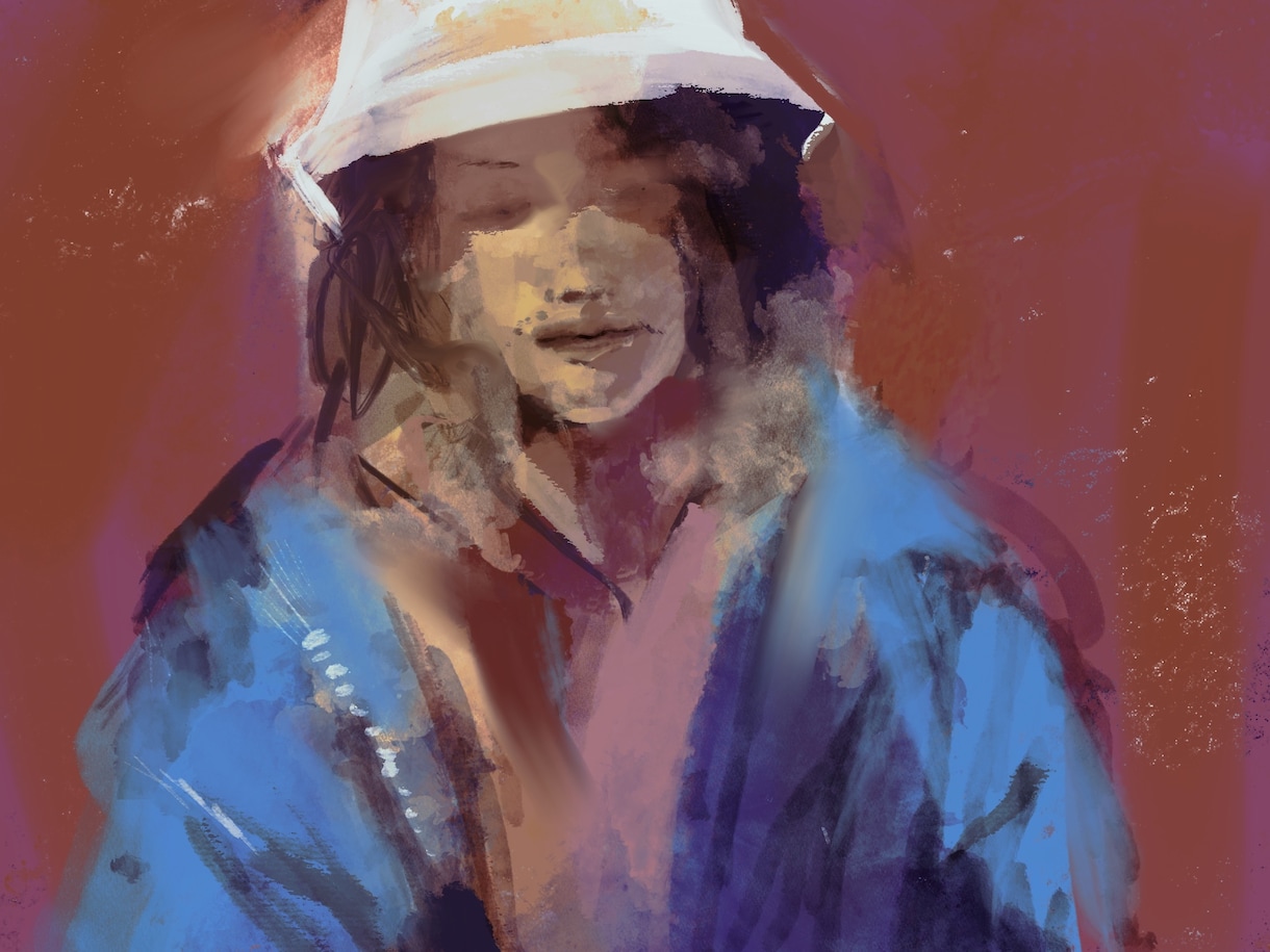 かっこいい似顔絵、油絵風イラスト制作します かっこいい雰囲気の厚塗りイラストが得意です。 イメージ7