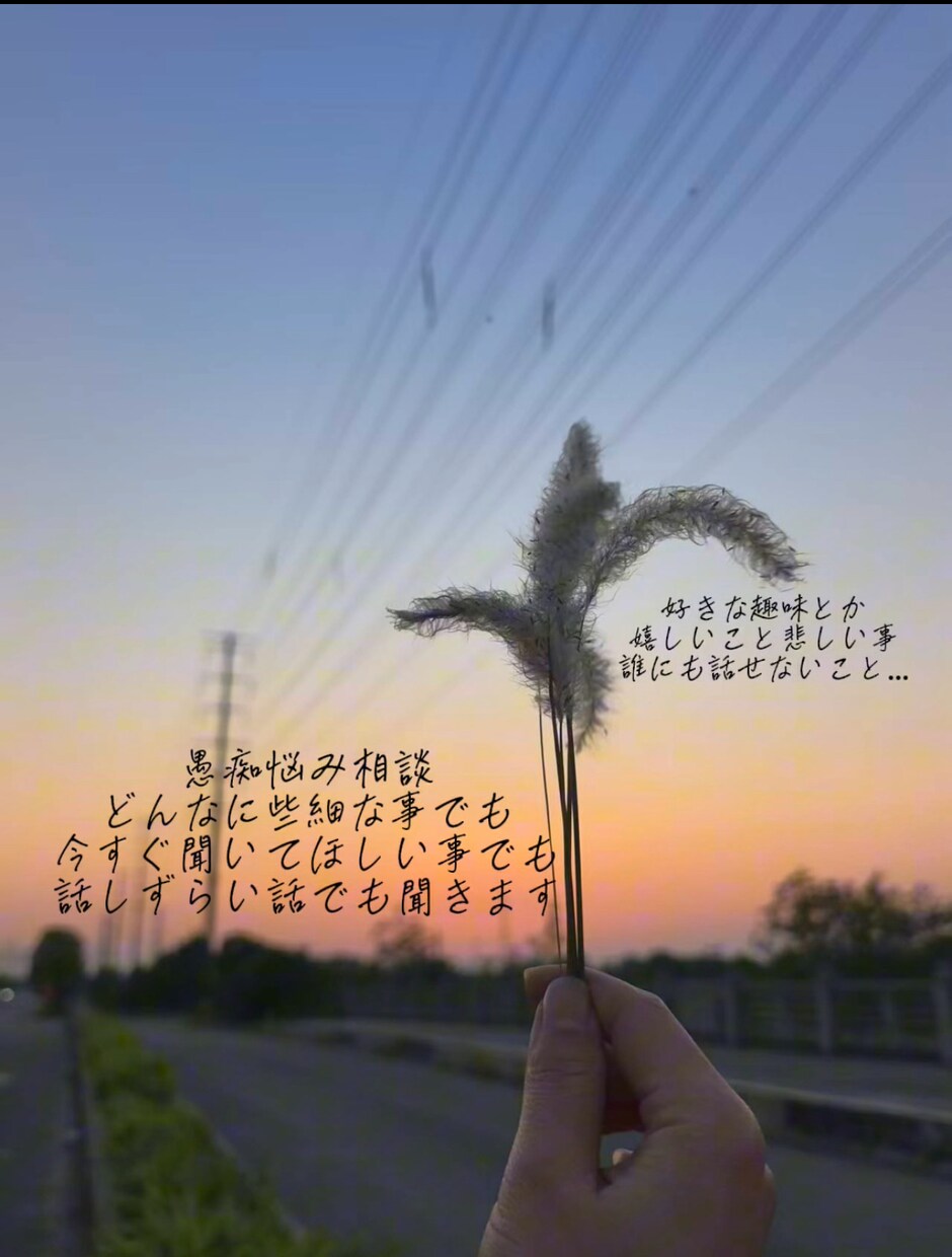 どんな些細な事でも聞きます 些細な事〜大きな悩みまでどんなことでも聞きます イメージ1