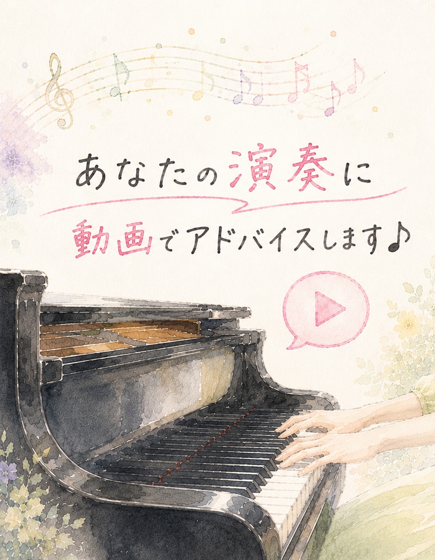 あなたの演奏に動画でワンポイントアドバイスします 譜読みや練習のお手伝いをいたします♪ イメージ1