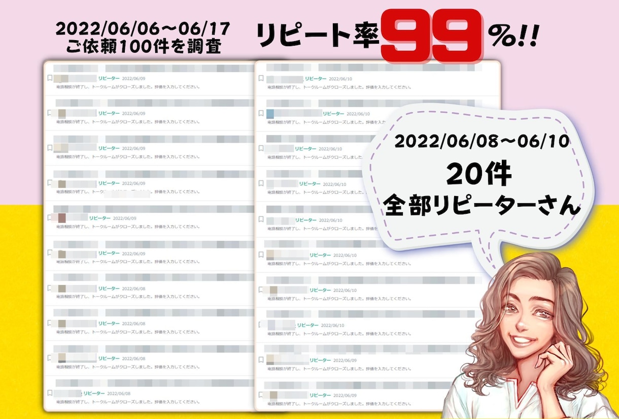 電話相談⭐月間351件！初心者さん出品相談承ります 【60分独占】ゆっこが直接プロフィールやサービス内容を提案！ イメージ7