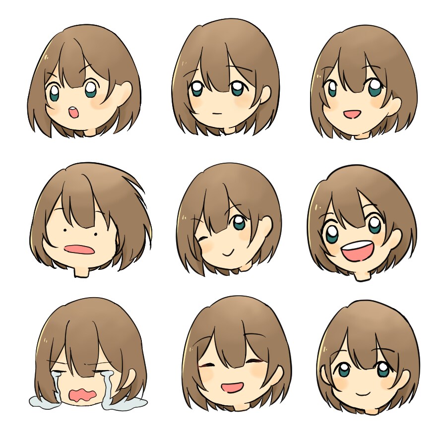 かわいいイラスト描きます SNSのアイコン、動画の素材にどうぞ！ イメージ1