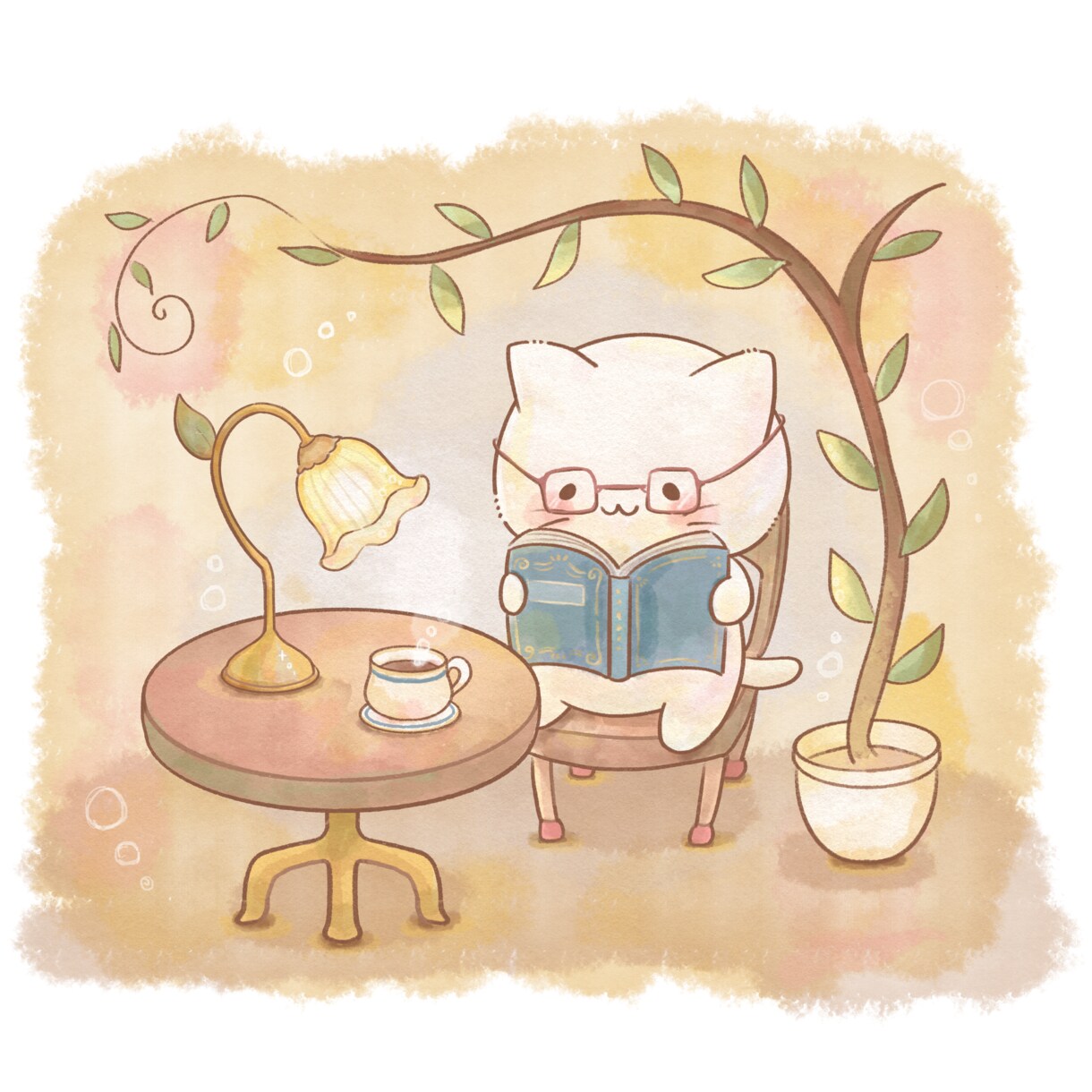ゆるくてやさしいタッチのイラストを作成します SNS・ブログ・資料等に使える、やさしいイラストを描きます イメージ3