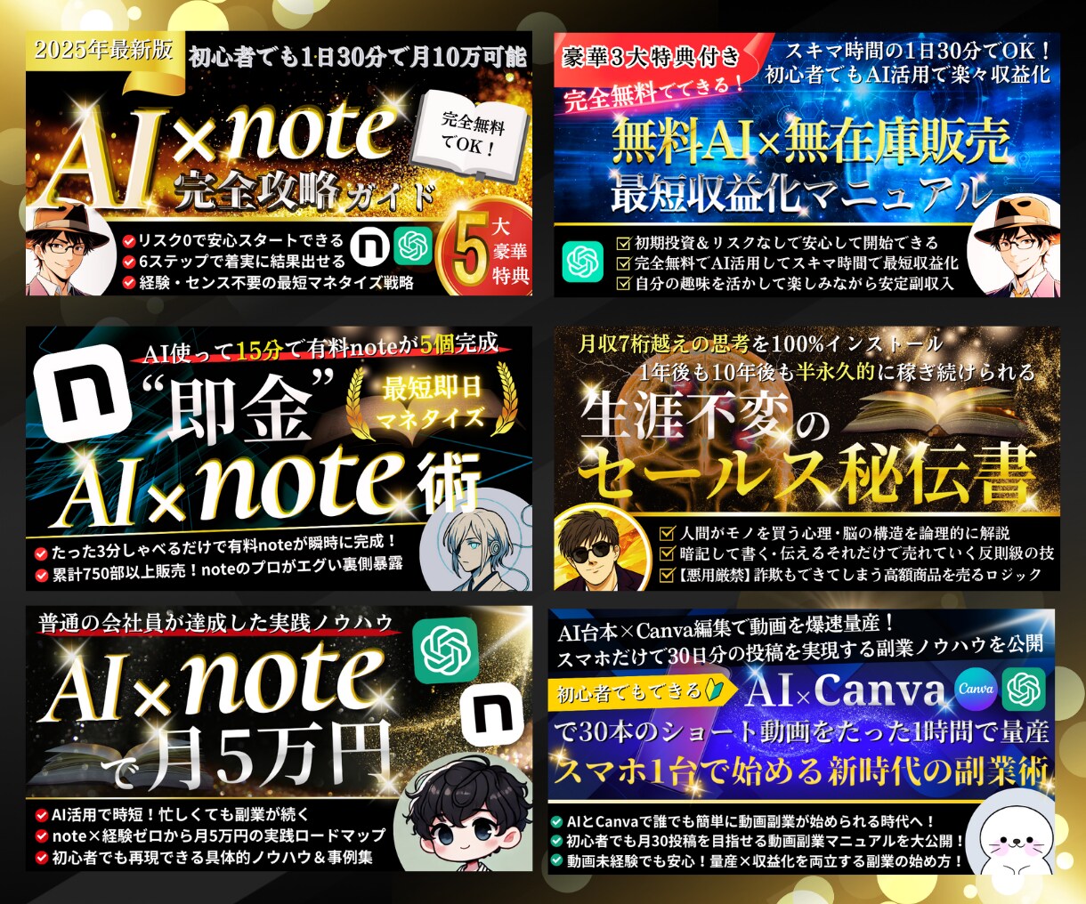 即日納品！ライティング案込みでサムネイル制作します Brainなど即日対応可！効果に繋げるサムネイル/バナー制作 イメージ2