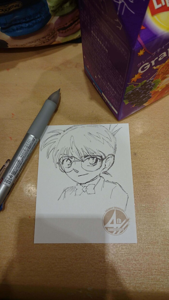 手描きの絵を描きます AIには描けない素朴な手描きの絵を描きます。送料込みです。 イメージ6