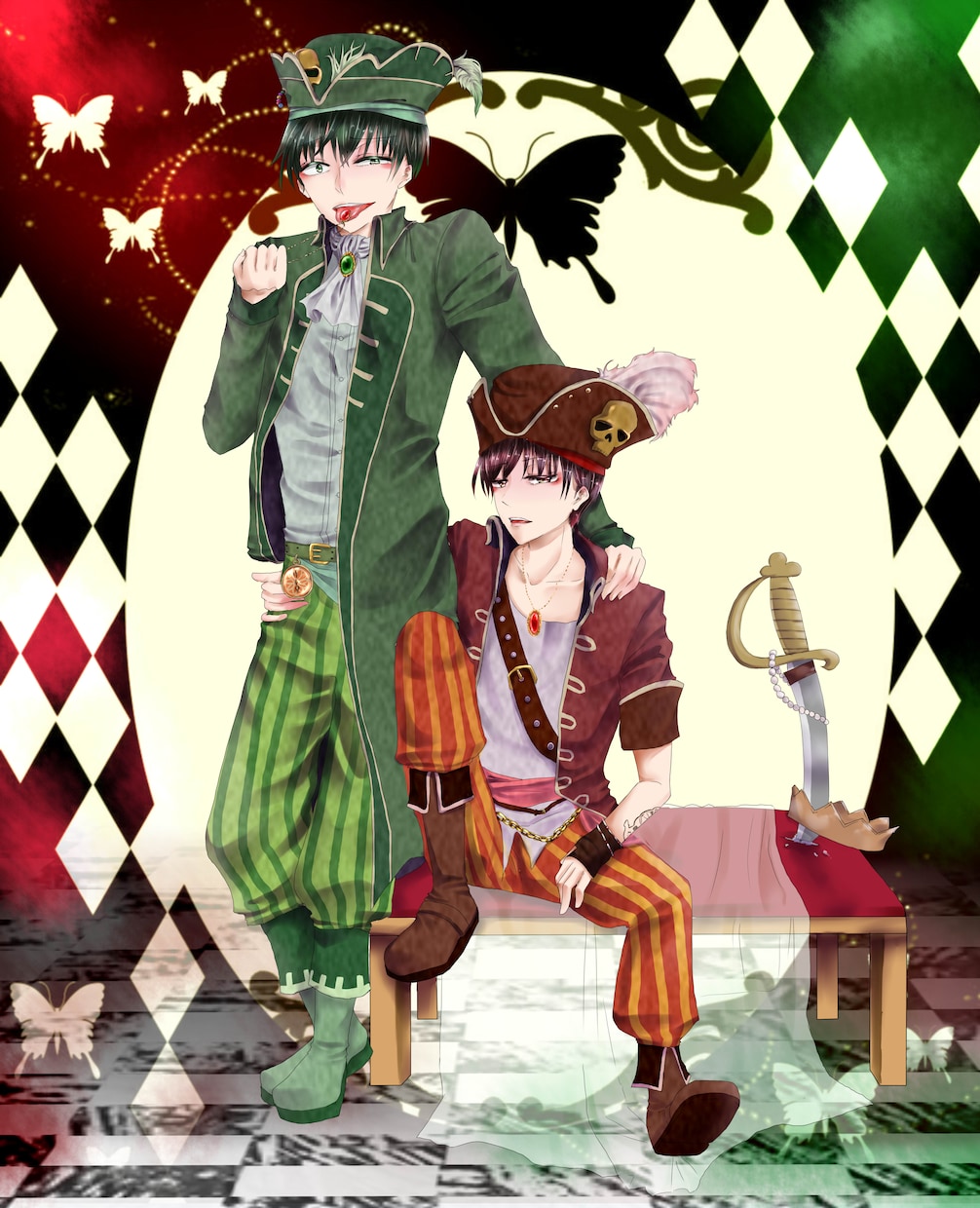 一枚絵お描きします 【商用可能】小説の表紙やCDジャケット等お描きします。 イメージ3