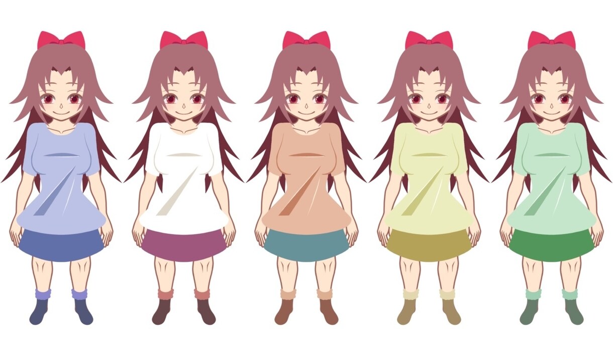 頭の中のちびキャラを描きます あなただけの○頭身のちびキャラを求めて イメージ1