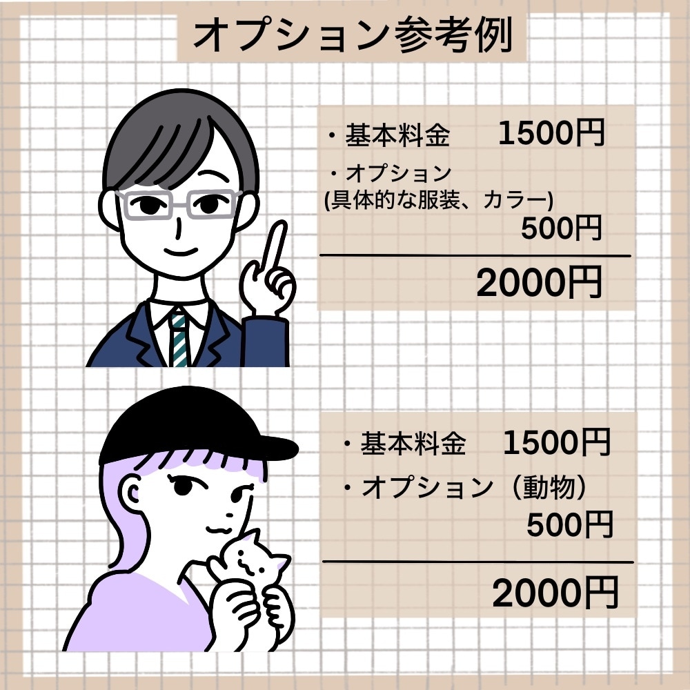 個性を引き出す！シンプルアイコン制作します その人の個性を引き立てるイラストを☺︎ イメージ6