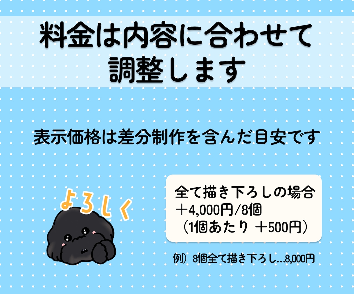 あなただけのLINEスタンプお作りします 可愛く、愛嬌たっぷりに仕上げます◎ イメージ6