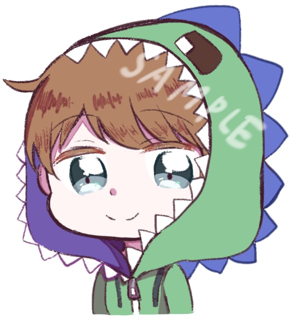アイコン描かせていただきます あなたのイメージを可愛くデフォルメ化します！ イメージ2