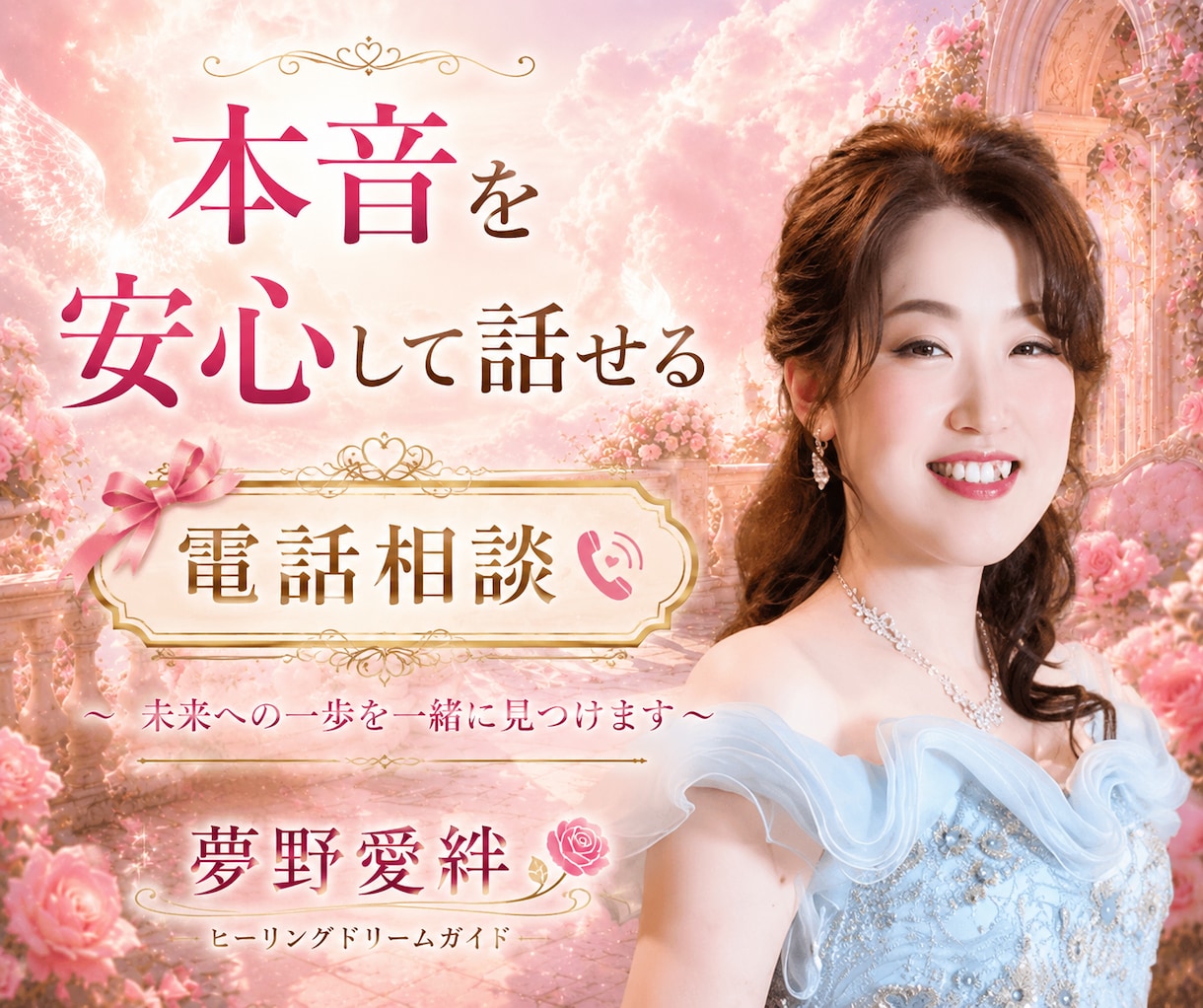 心を整理し未来への一歩を見つけます 誰にも話せなかった想いも安心してお話しください。 イメージ1