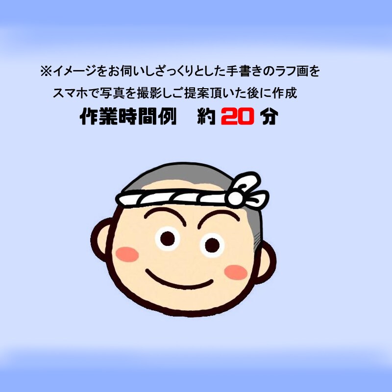 期間限定価格 超スピード納品！イラスト描きます 超時短！※【最短10分】でご提案！急いでいる方は是非どうぞ！ イメージ2