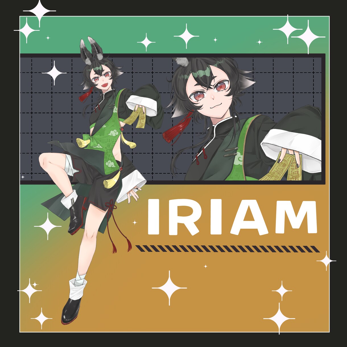 IRIAM立ち絵のデザインを承ります あなたの理想のイラストをデザインし形にいたします イメージ1