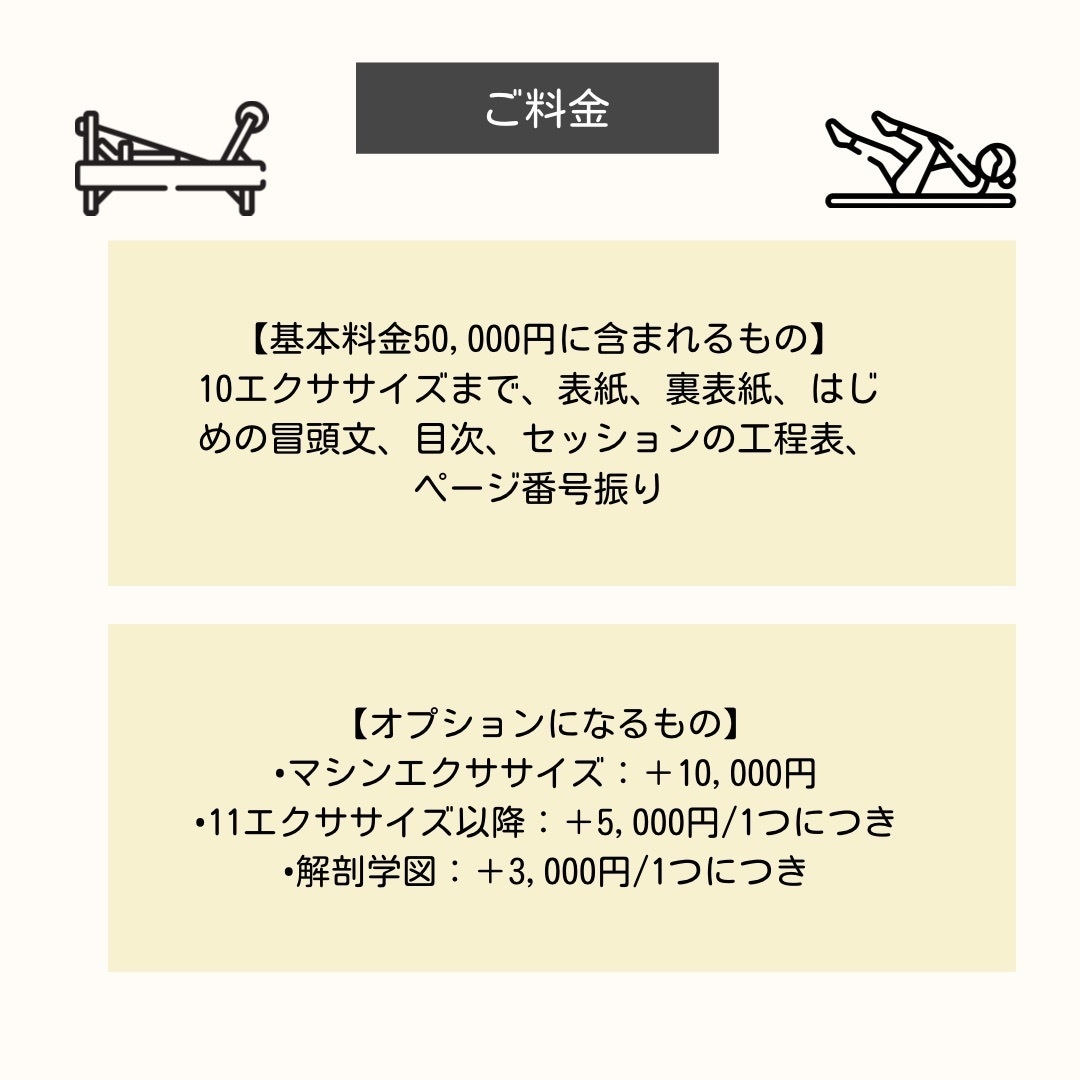 ピラティス・ヨガ・ボディワークマニュアル作成します 新人研修や勉強会に活かせます！ イメージ7