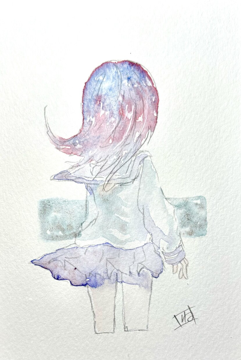 MVなどの1枚絵をアナログで描きます 私とぜひ一緒に作品作りませんか？ イメージ2