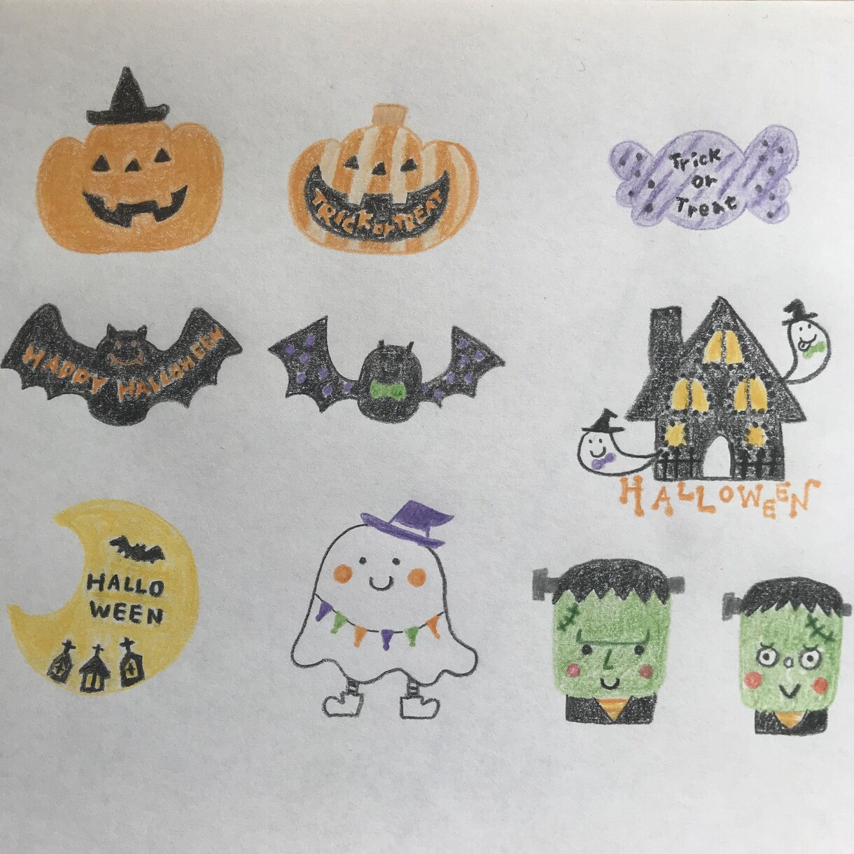 10点のほんわかイラストカットをお描きします 印刷物の挿絵に！ポップのワンポイントに！色々使えてお得 イメージ4