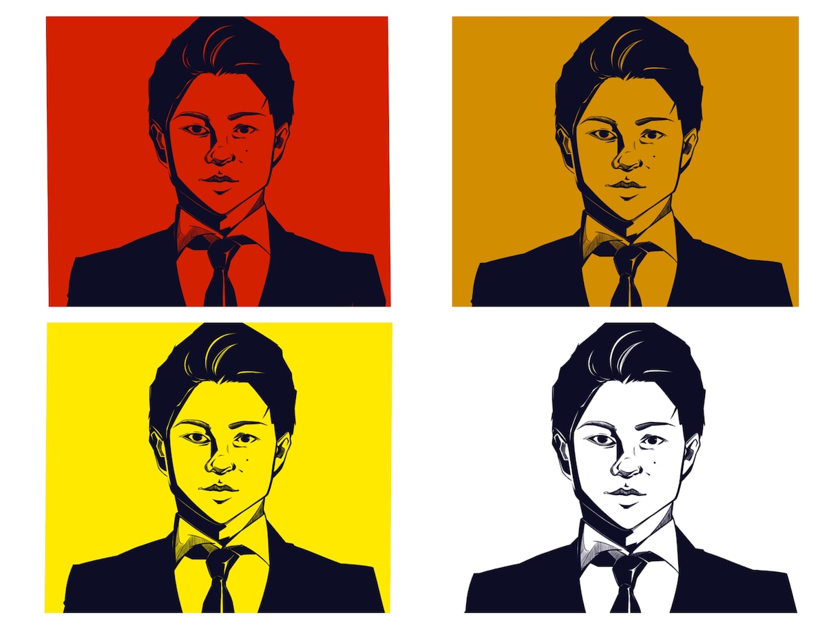 オシャレでかっこいいポップアートを描きます アイコンや素材など!データお渡しならではの楽しみ方満載‼︎ イメージ4