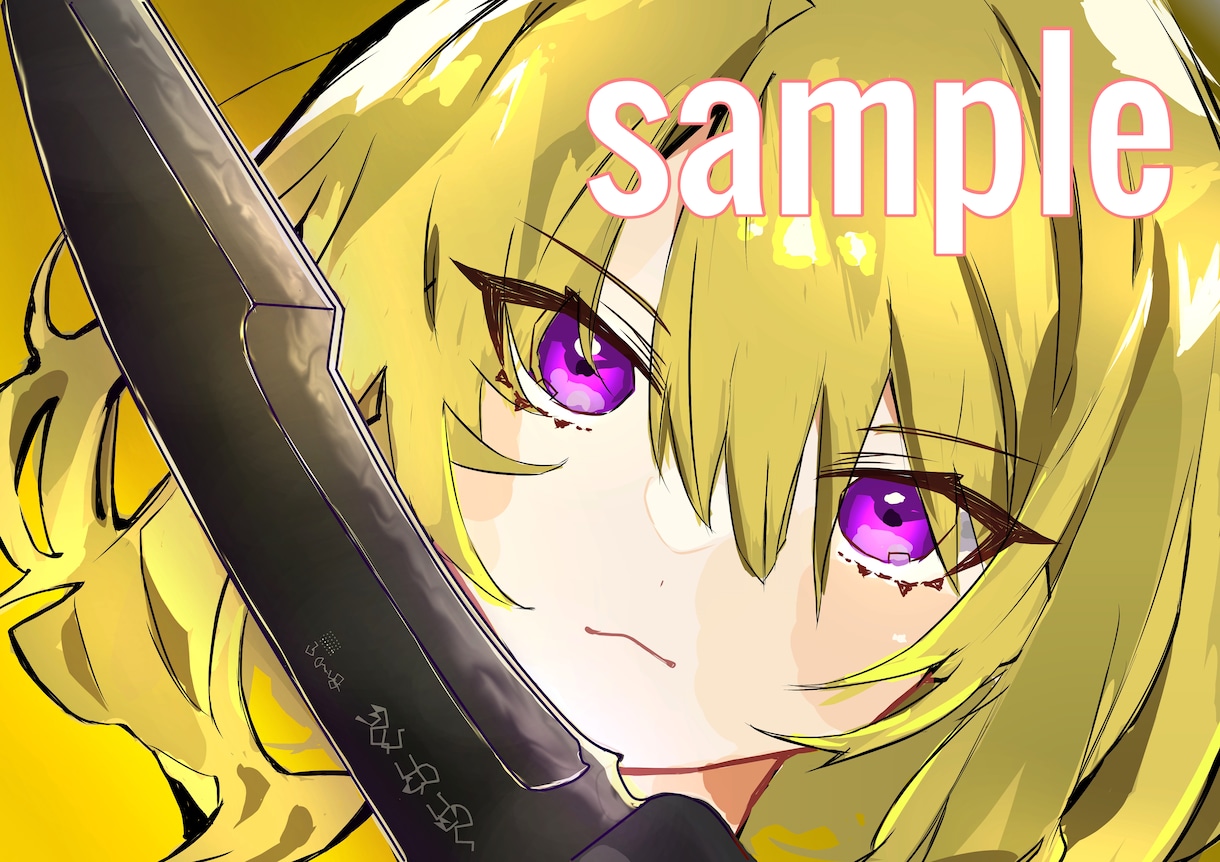 ヘッダー、アイコン、ウェブページのイラスト描きます ラフ修正無料！あなただけのオリジナルが必要な方へ イメージ7