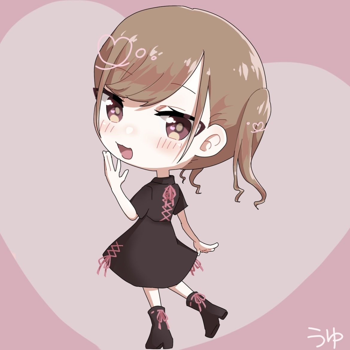 格安！SNS用の可愛いアイコン、イラスト描きます 彩度の高いイラストや可愛いデフォルメイラストが得意です！！ イメージ1