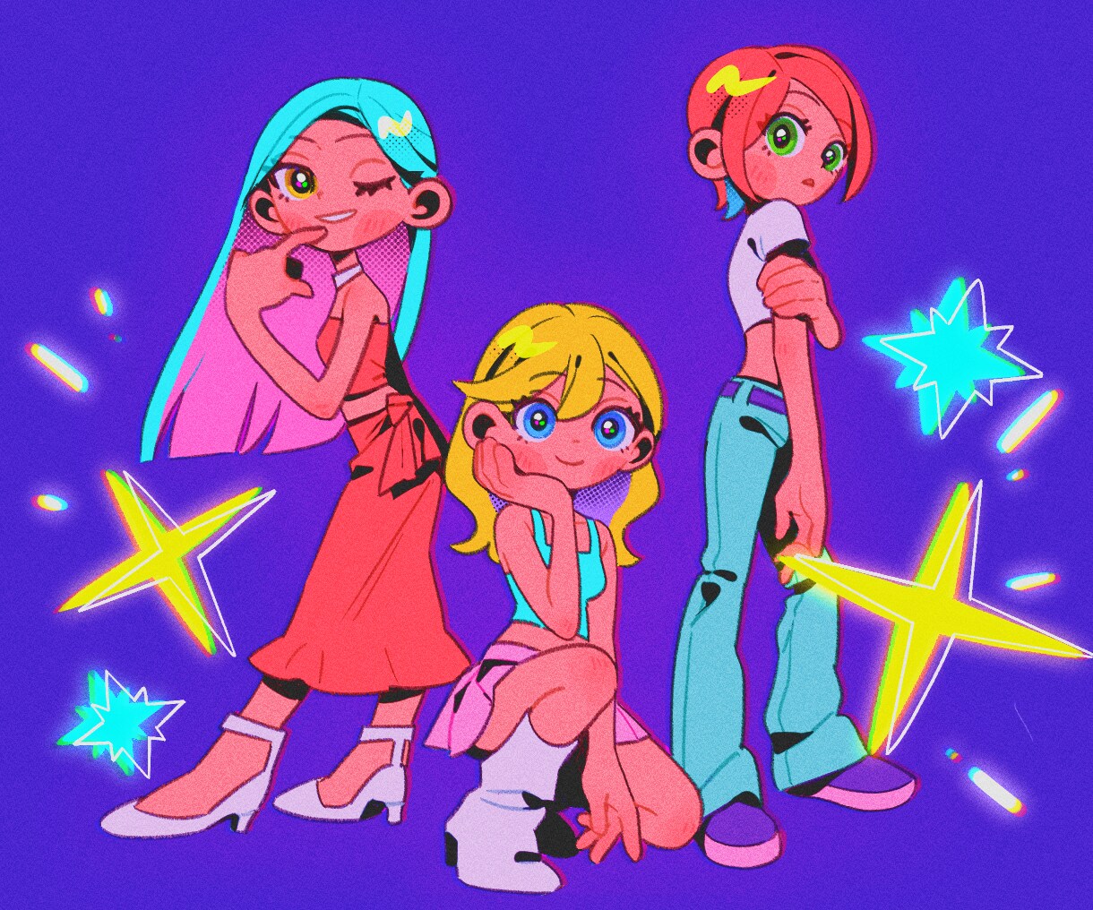 かわいい・ポップなイラストを制作します あなたの『好き』を詰め込んだイラストをお求めの方へ イメージ6