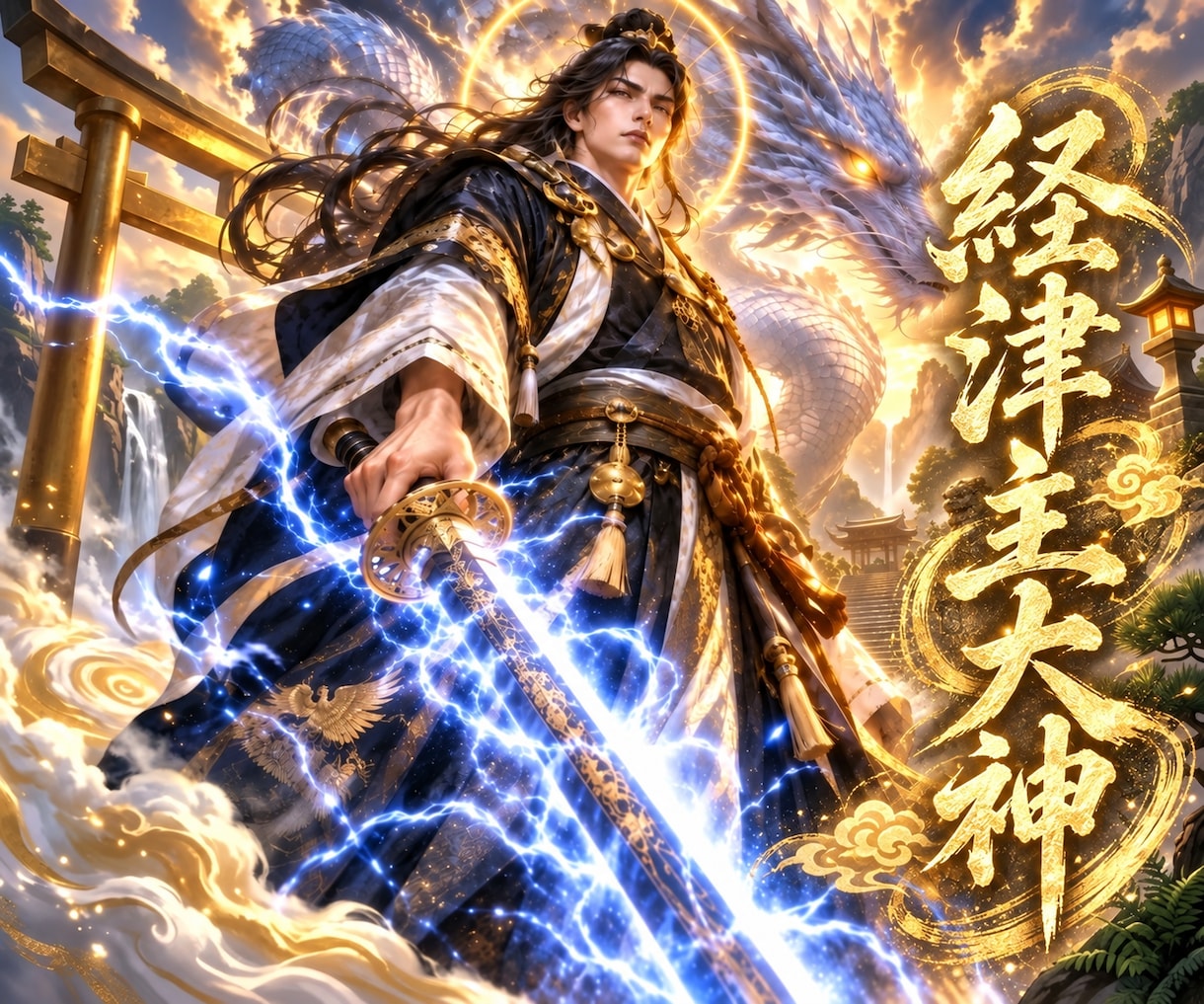 経津主大神の「神剣」で、不要なものを祓い清めます 日本武尊の神剣も添え、今あなたが受けている悪影響を祓います イメージ1