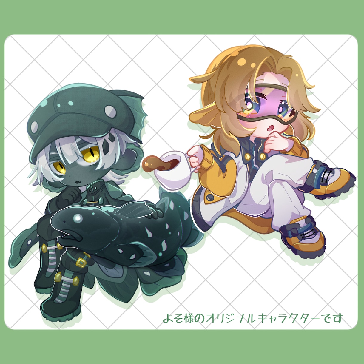 可愛いミニキャライラストを制作します アイコンやグッズ制作にお使いいただけるイラストを描きます！ イメージ4