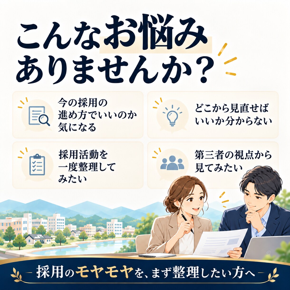 採用活動の現在地を診断します 自社の現在地・強み・伸びしろが見える採用診断 イメージ2