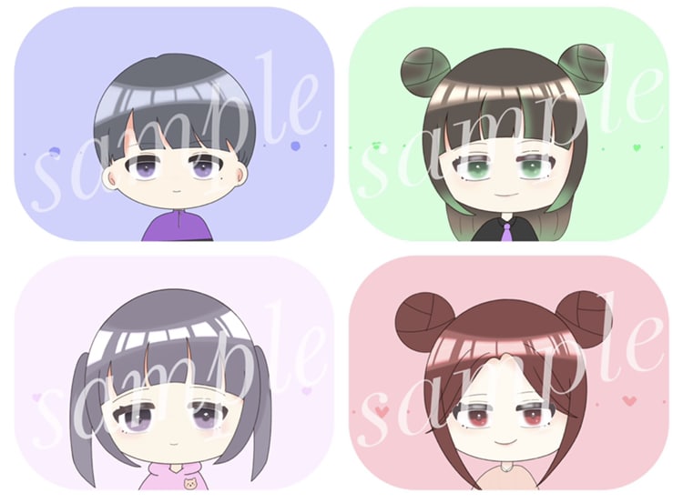 SNSのアイコン描きます SNSのアイコン依頼受付中！女の子イラストが特に得意！ イメージ4