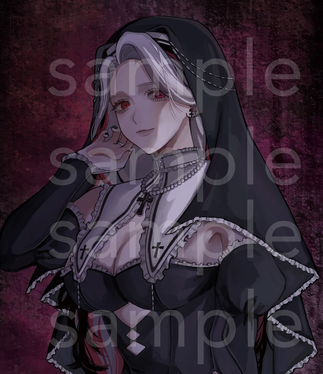 厚塗り/等身でキャラクター描きます サムネイル/アイコン/1枚絵/TRPG立ち絵/ヘッダーなど イメージ7