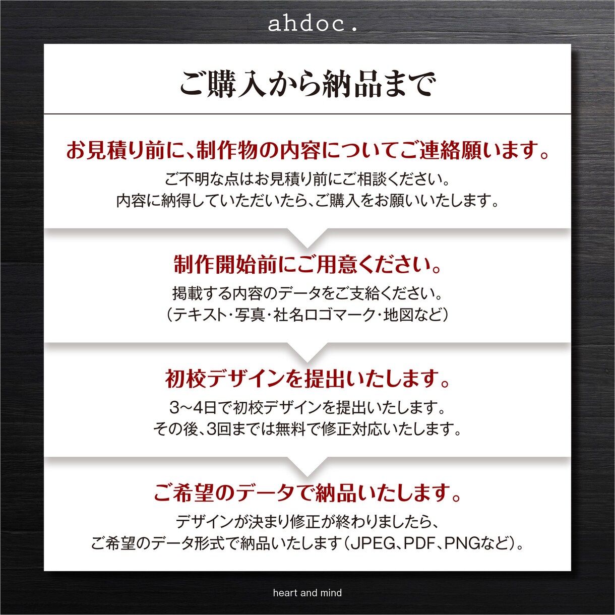現役デザイナーが長年の経験を基に名刺を作成します お客様のイメージをカタチにします！ イメージ3