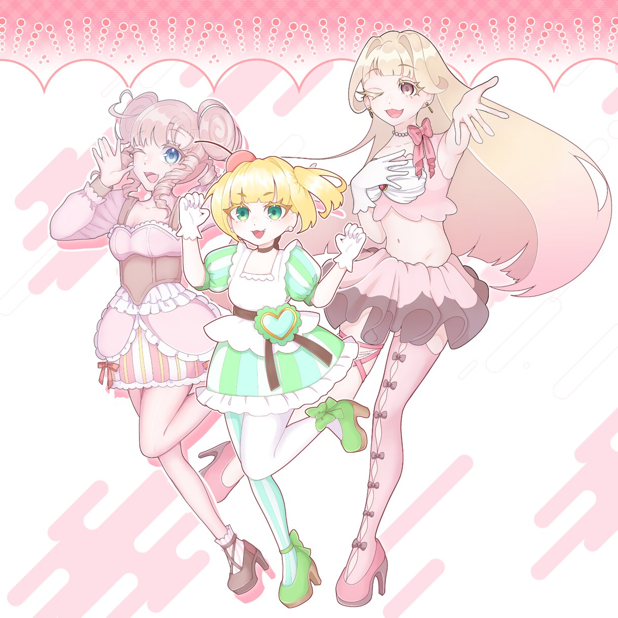 美脚で可愛い立ち絵イラストをかきます イメージにそったキャラクター立ち絵イラストが欲しい方へ イメージ3