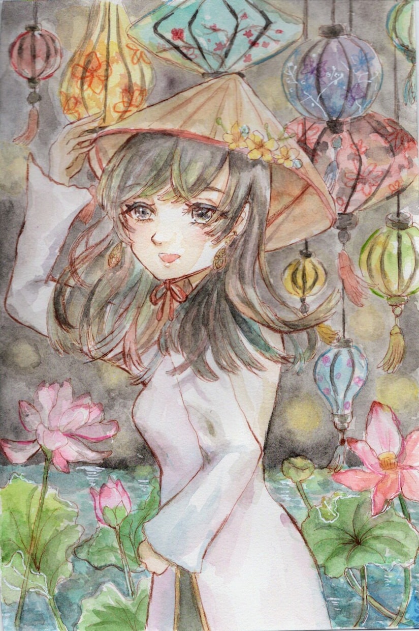 アナログの水彩画でなんでも描きます アナログの水彩画でリアルからキャラまでなんでもお描きします！ イメージ5