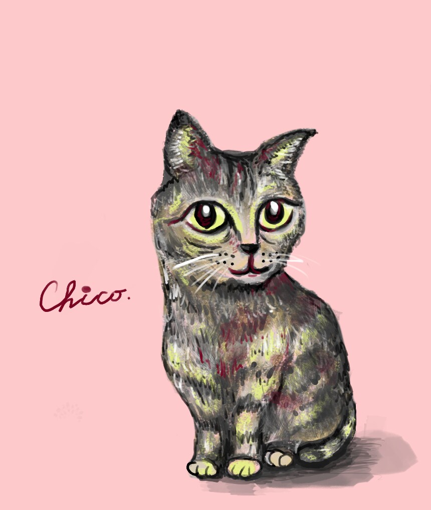ペットの似顔絵イラスト制作します ペットのお写真から、ふわかわイラスト制作いたします。 イメージ2